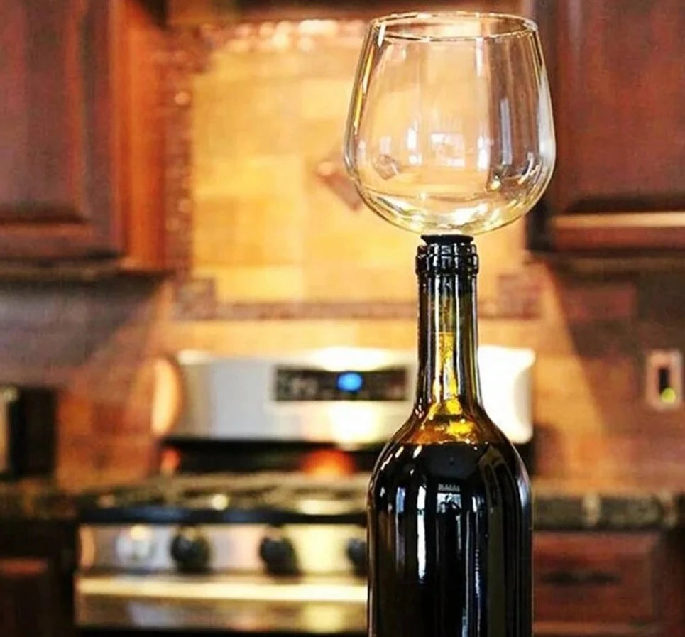Creative Bottle Wine Glass